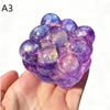 Maltose Pressure Relief Squeeze Toy 1Pcs Shining Cube Colored Soft Ball Suitable For All Age Group Daily Relax