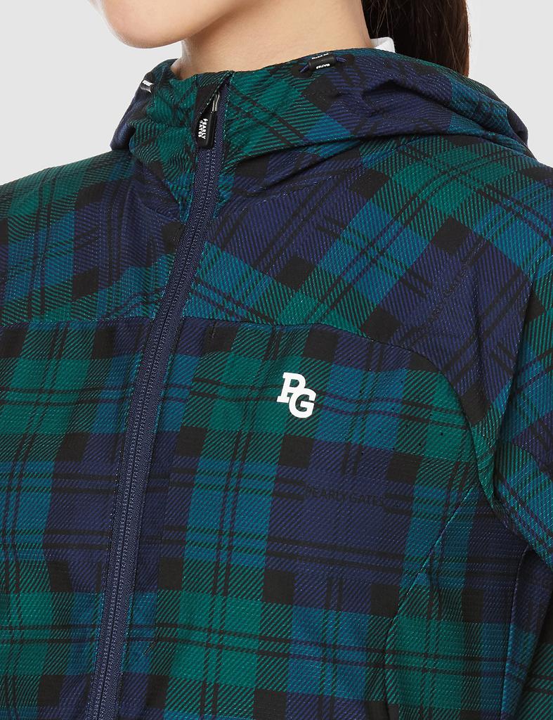 Long Sleeve Dress TEXBRID Lattice Black Watch Pattern Print Watch 0 [Pearly Gates] Women's / 055-3124308 141_Black [S]