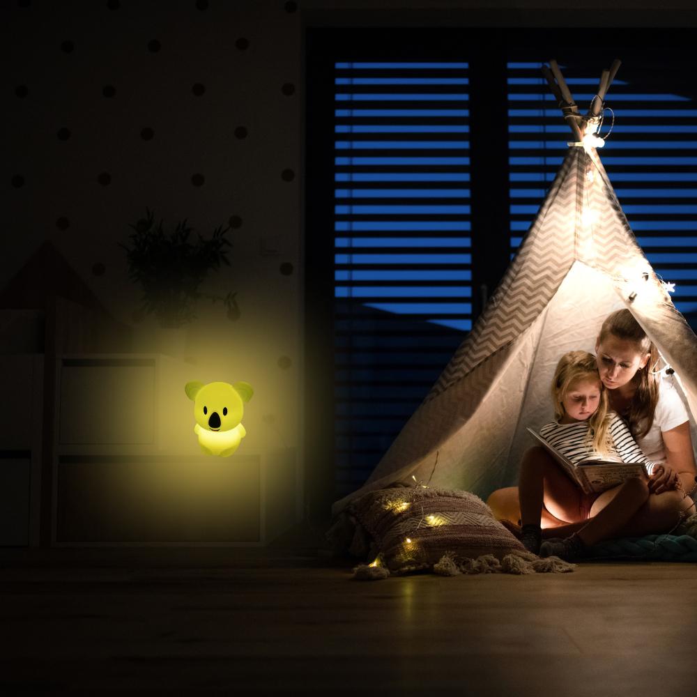 Wireless Silicone Koala Night Light Touch Color Changing Gift