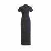 National style improvement 1011 summer new cheongsam lace dress women slim retro temperament daily performance clothes
