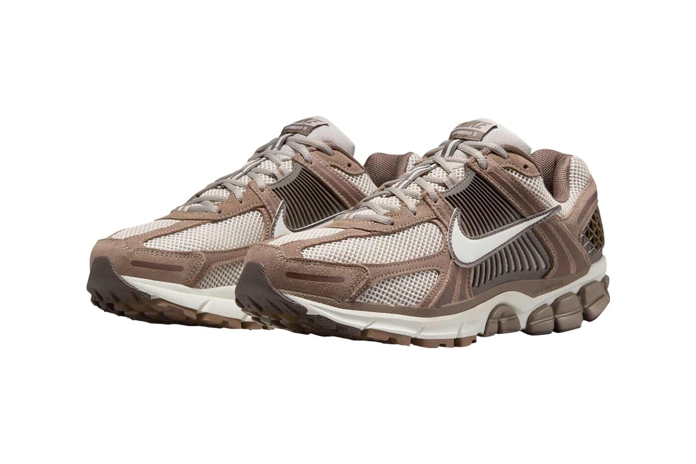 HF1553-004 Nike Zoom Vomero 5 Колледж Серый Парусный Норковый Коричневый Светлый Древесный (Мужской) 10