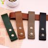 Personalized Leather Equestrian Whip Holder - Outdoor Storage Hanging Strap