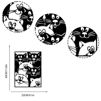 Metal Cutting Dies Animal Cat Decoration Scrapbook Paper Craft Knife Mould Punch Stencils Embossing