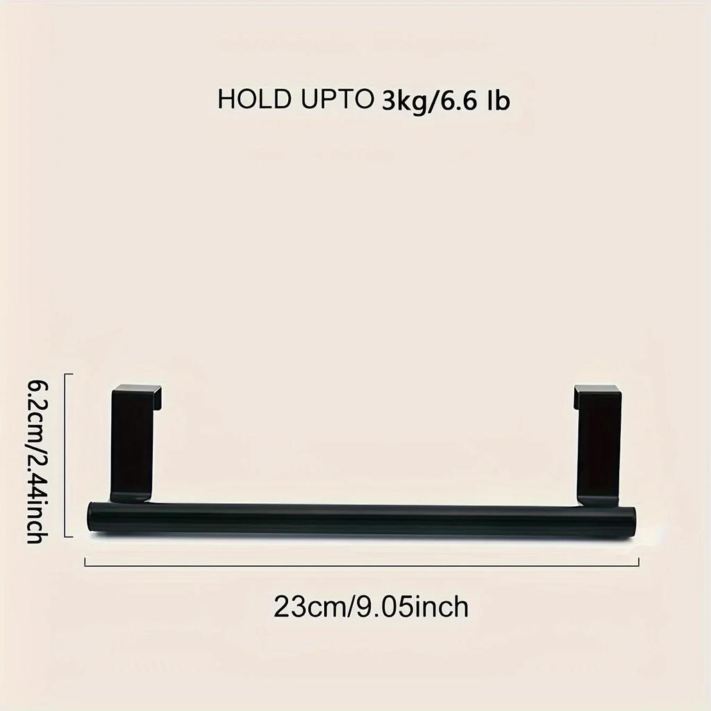 1 ც. პირსახოცის ღერო ფოლადის ლითონის მავთული კარადაზე პირსახოცის თაროს შესანახი ორგანიზატორი აბაზანის კარზე ჩამოკიდებული პირსახოცების საკიდები პუნჩების გარეშე ნაჭრის საკიდი