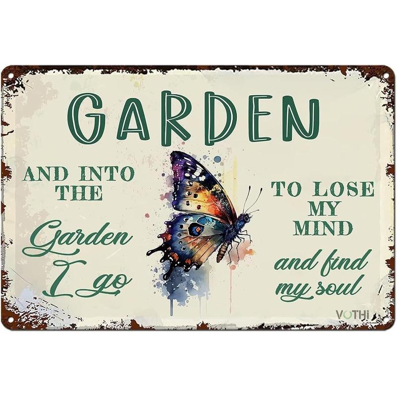 "Live" Word Metal Sign, Retro Wall Art Decor