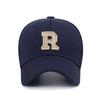 2026 New High Quality R Letter  Gold Thread 3D Embroidery Adjustable Elastic Pineapple Cloth Baseball Cap Trucker Hats Sun Hat
