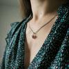 Серебряная подвеска с гранатом 1.112ct (2191490)