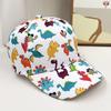Dinosaur Printed Cartoon Merchandise Baseball Caps, Children'S Hats, Baseball Caps, Printed Sun Hats, Middle School Hats