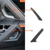 Carbon Fiber Interior Center Console Handle Cover Trim For Corvette C7 2014-