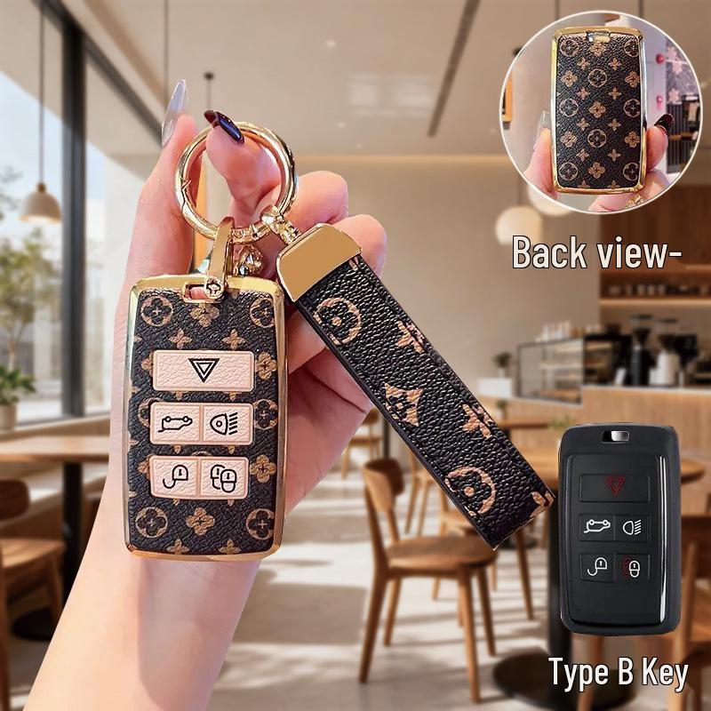 Land Rover Key Case for Evoque, Range Rover, Discovery, Sport, Defender 110, Velar