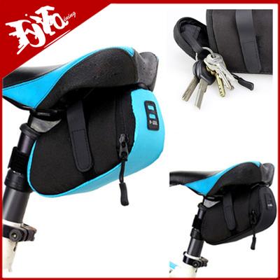 Nova Bolsa para Bicicleta Bolsa para Selim de Bicicleta Bolsa para Cauda de Assento de Ciclismo Bolsa Dobrável para Armazenamento no Canote Alforge Mochila Acessórios para Bicicleta