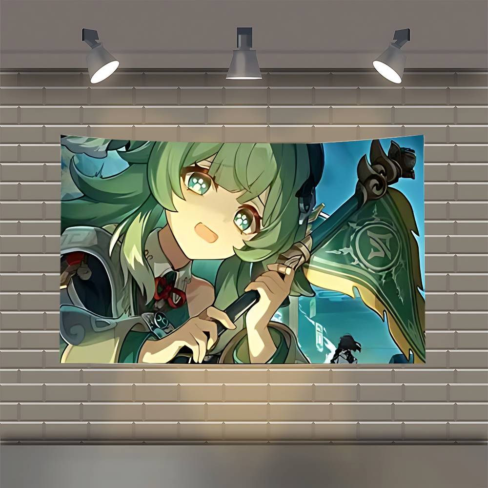 

Huo Huo Honkai Star Rail Huohuo La Flag Flags Personalized Items Flags For Bedrooms Home Tapestry 74x94cm(29x37in)