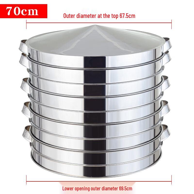 Stainless Steel 4-Tier Steamer Basket