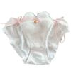 Cats Ear Bells Tie String Women's Furry Panties Cartoon Anime Ruffled Briefs Japanese Kitten Cosplay Lingerie Underwear