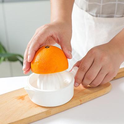 1/2 Piezas Exprimidor Manual Exprimidor de Cítricos Naranja Portátil Manual Tapa Giratoria Prensa Escariador Herramienta de Fruta de Plástico Accesorios de Cocina Herramientas