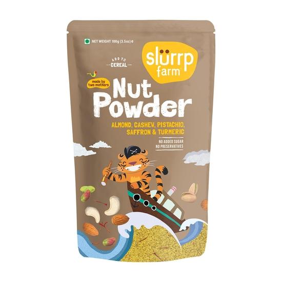 Slurrp Farm NO Added Sugar 100% Natural Nut Powder, 100 G 100GM