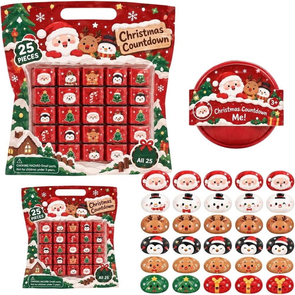 Christmas Mini Dumplings Squishy Soft Cute Fidget Sensory Toy Squishy Crystal Bun Kids Toy