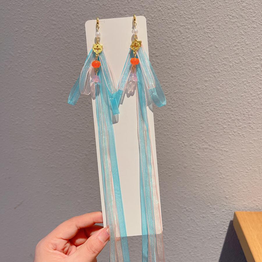 Chinese Style Hanfu Hairpin Set for Girls - Includes Hair Clips, Swaying Tassels, and Butterfly Accessories