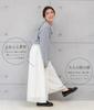Sleeping and chic chiffon gaucho pants with pockets Sheep Soft, elegant, (JP, Alphabet, M, Greige)