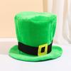 Irish polyester hat, suitable for family holiday parties, durable and breathable fabric
