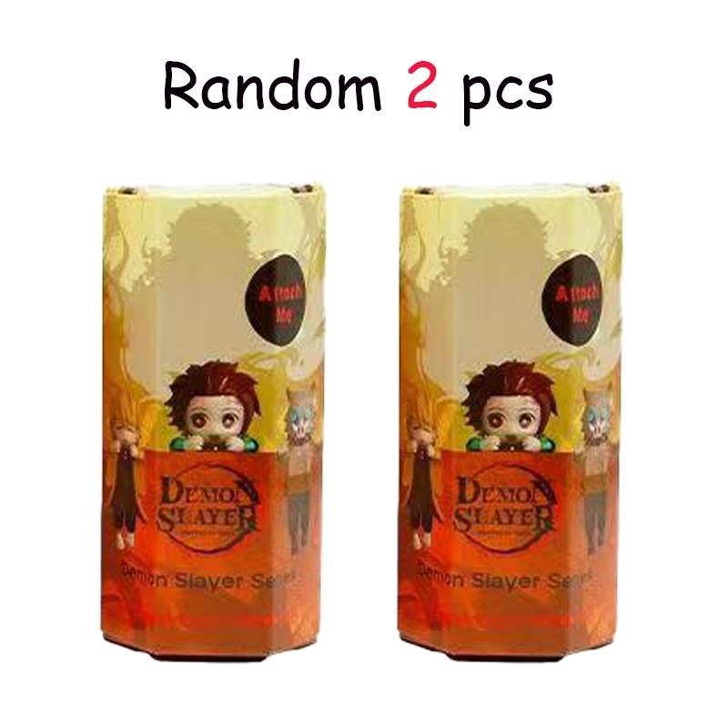 Demon Slayer Hippers Blind Box Mini Actionfiguren Sammlerstück Dekoration Kinderspielzeug Mystery Boxen Kinder Geburtstagsgeschenke