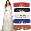 Canvas Elegant Fashion Waist Belt With Alloy Buckle For Women Office Casual