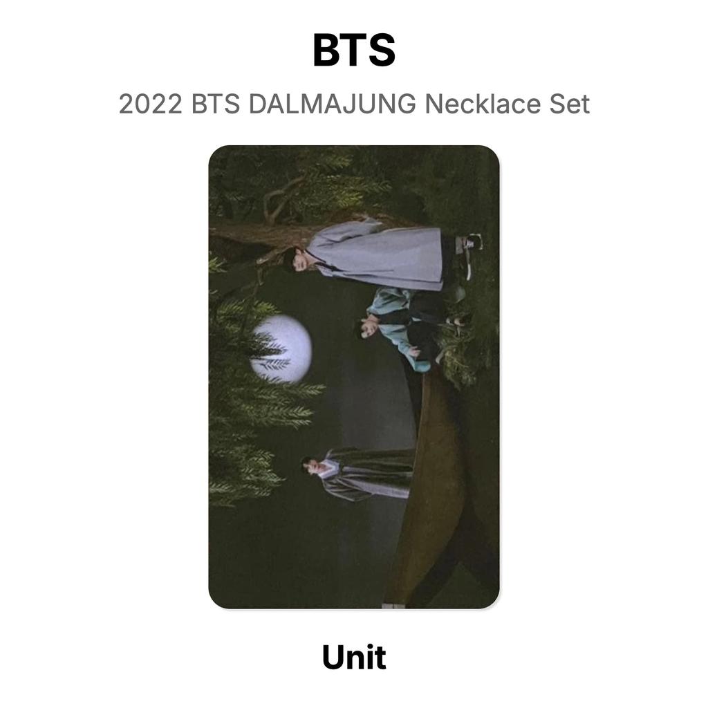 BTS 2022 BTS DALMAJUNG Necklace Set Official Photocard