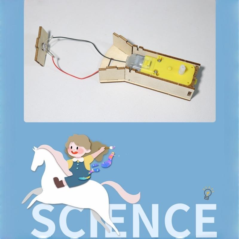 1 Set Physik Wissenschaftsspielzeug Bastel-Taschenlampe Bastel-Wissenschaftsexperimentierkasten & Bildungsmodellspielzeug Für Kinder Geschenk