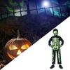 Kids Fancy Dress Up Cosplay Party Bodysuit Role Play Jumpsuit Kids Halloween Costumes Scary Skeleton Costumes for Kids