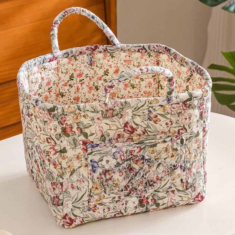 Portable Cotton Underwear Organizer Bag Multi Use Foldable Desktop Storage For Women Bedroom