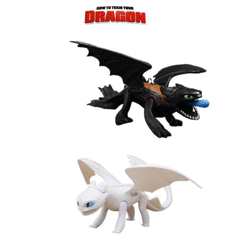 Action Night Fury Figures Movable Plastic Modelsys