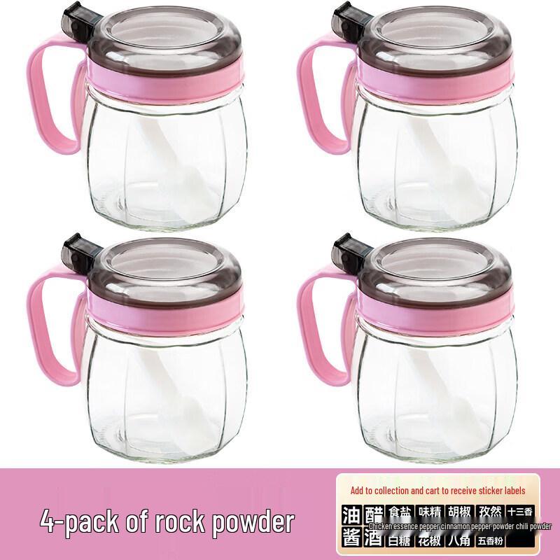 Qiwei Glass Spice & Oil Dispenser Set