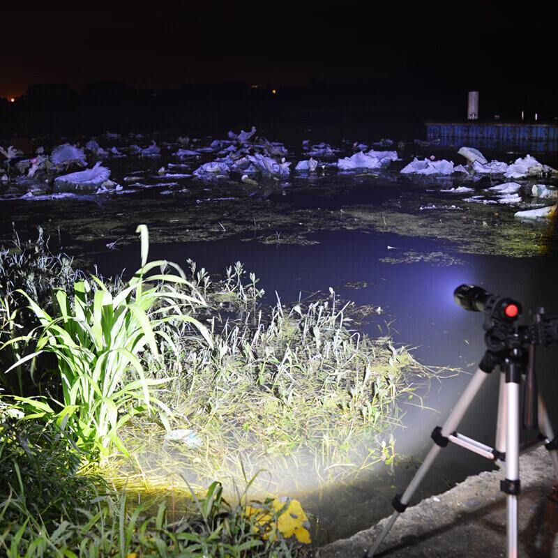 High-Power Rechargeable LED Flashlight