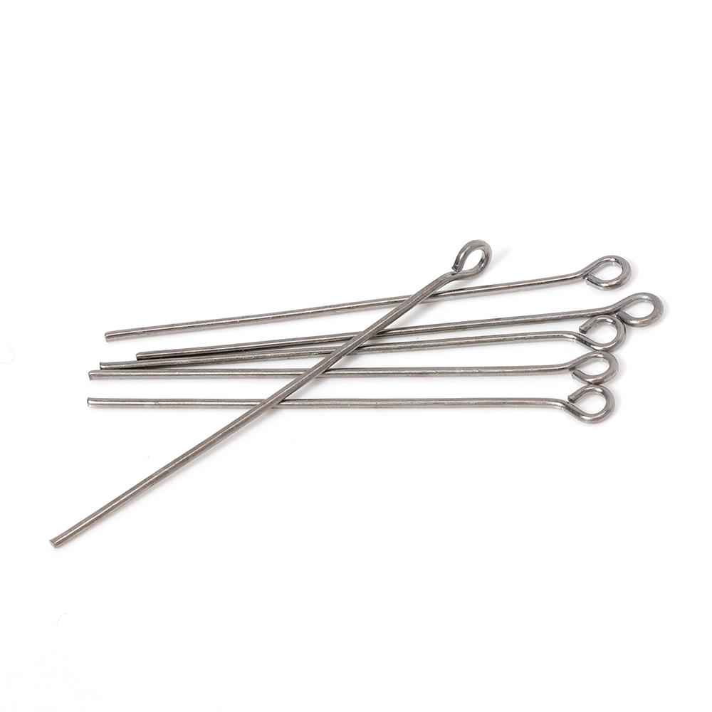 200pcs/lot 18-20mm Metal Eye Pins Needles Eye Pins for DIY Necklace Bracelet Earrings Jewelry Making Components Wholesale