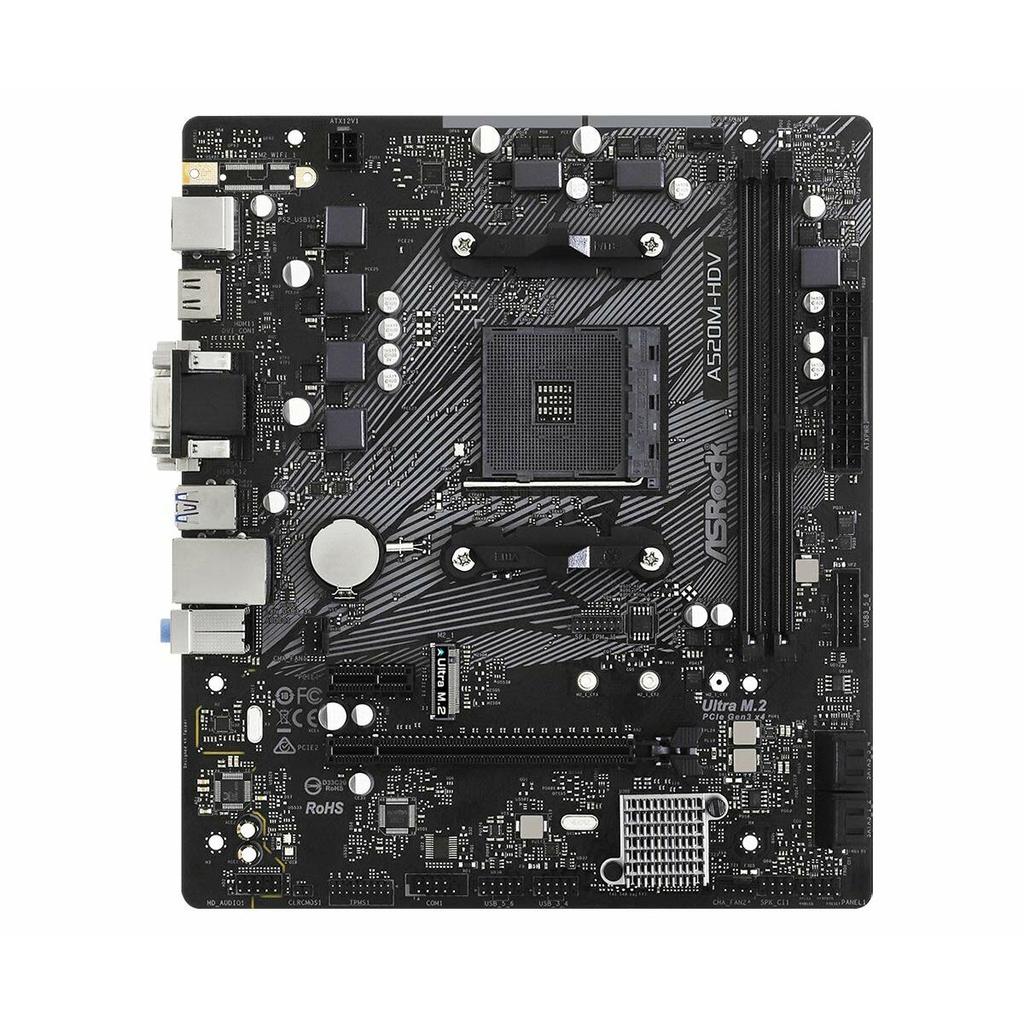 Mainboard ASRock A520M-HDV AMD AM4
