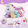 5PCS Purple Unicorn Stuffed Animals Soft Plush Toys for Girls Ages 3-8 Perfect Gift for Christmas Birthday Valentine