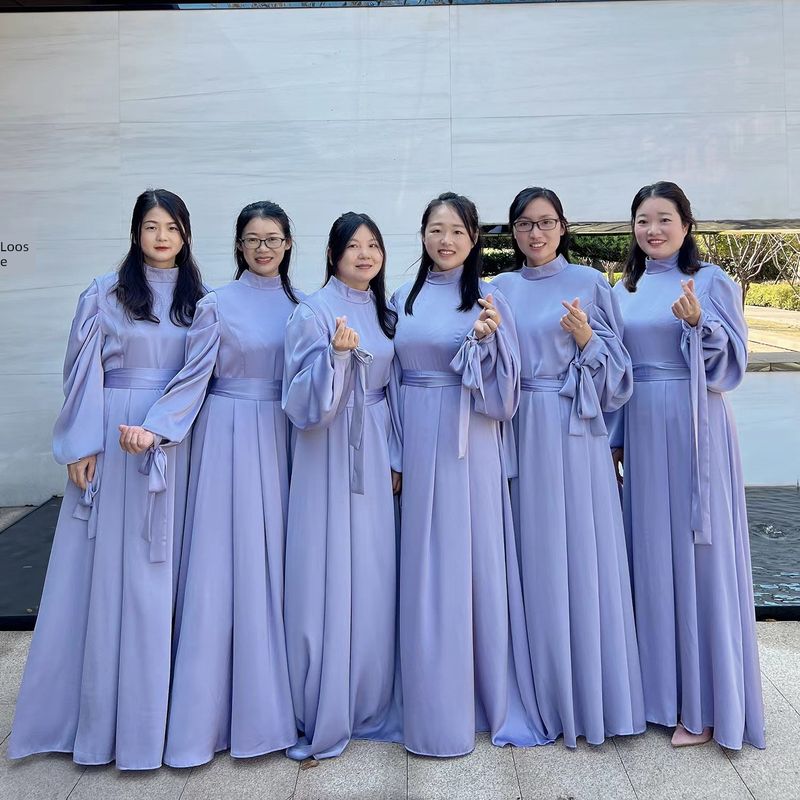 

Новое поступление Однотонное платье с завязками Корсет Платье подружки невесты На шнуровке Вечернее платье до талии Purple S