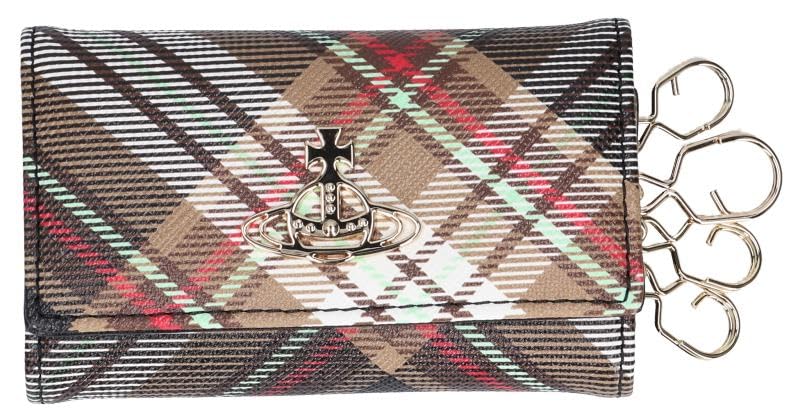 

Vivienne Westwood Derby Key Case 51020001U S001K D101 Tartan Brown/Black [Used]