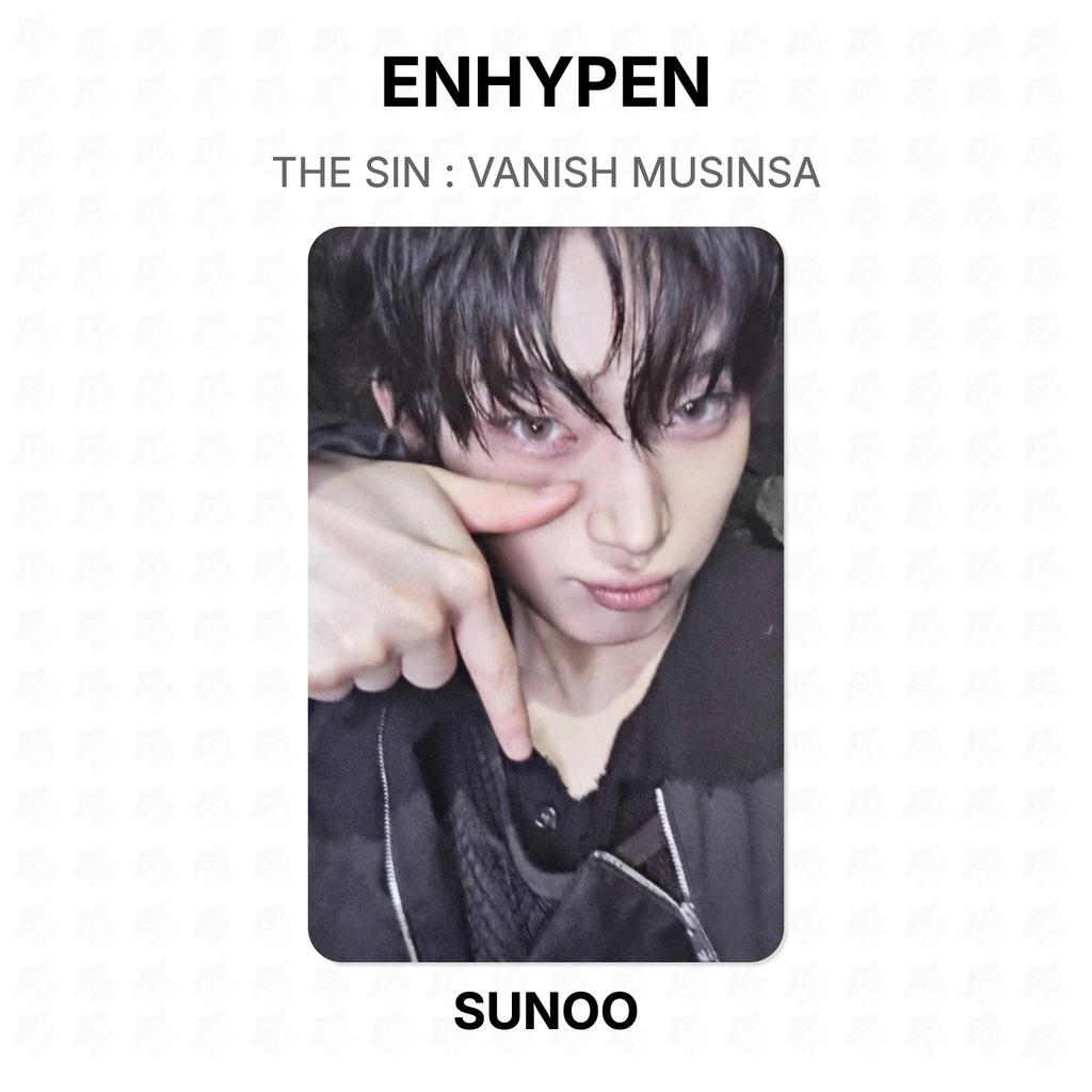 ENHYPEN THE SIN : VANISH MUSINSA Official Photocard