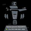 For BMW X5M F95 - Gearbox Panel Navigation Screen Automotive Interior TPU Protective Film Anti-Scratch Sticker