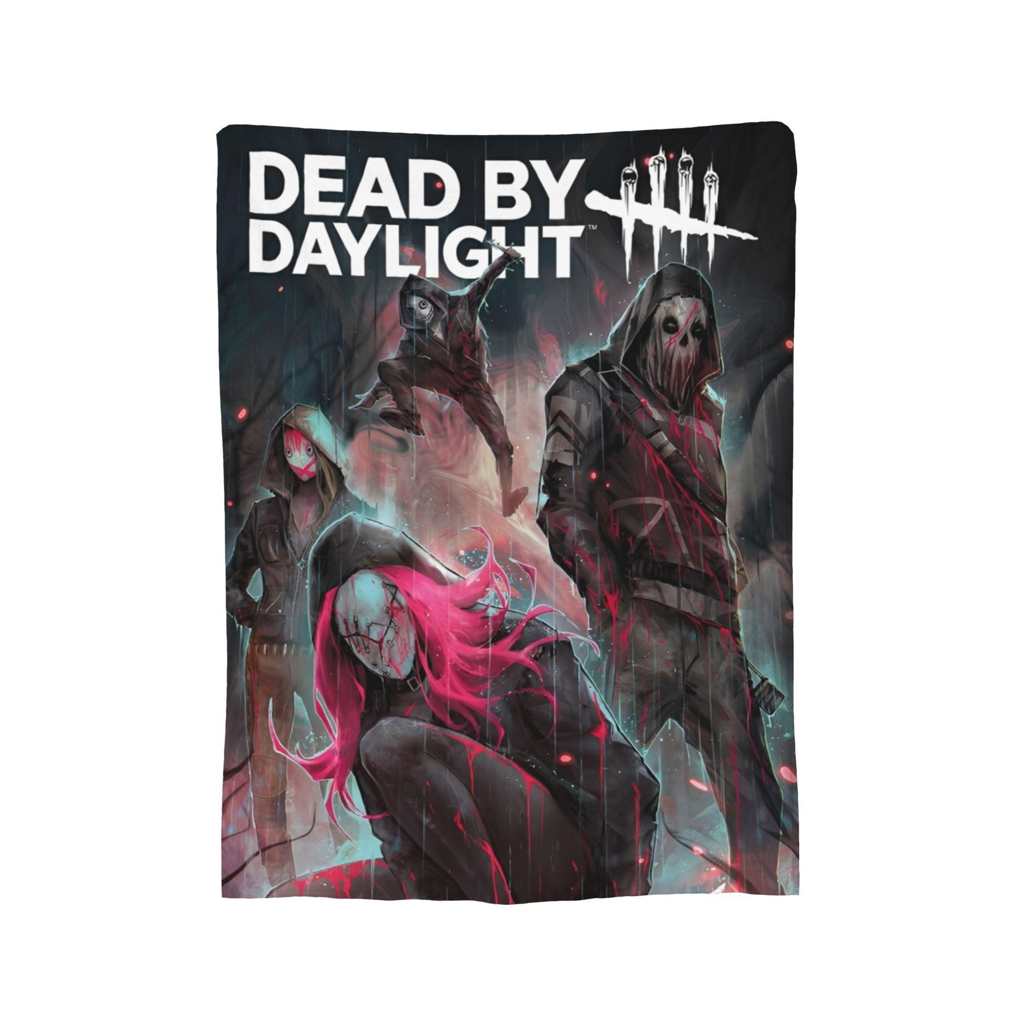 

Deads by Daylights Ковдра Легіон Вбивць Жахи Вбивці Гра Dbd Фліс Чудовий М який Плед для Покривала Осінь/Зима, 30x40in