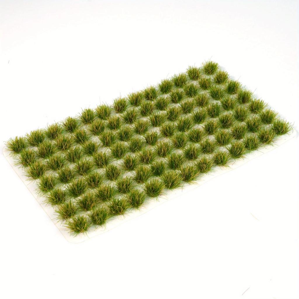 70/91 Tufts Static Grass Tufts for Miniature Garden Decor,Tiny Bonsai Model Grass Tufts,Crafts Scene Decor,DIY Micro Landscape