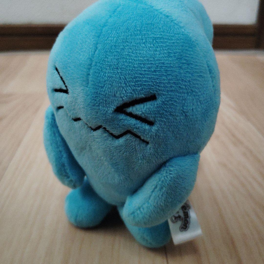 Pokemon Snorlax plush toy mascot.