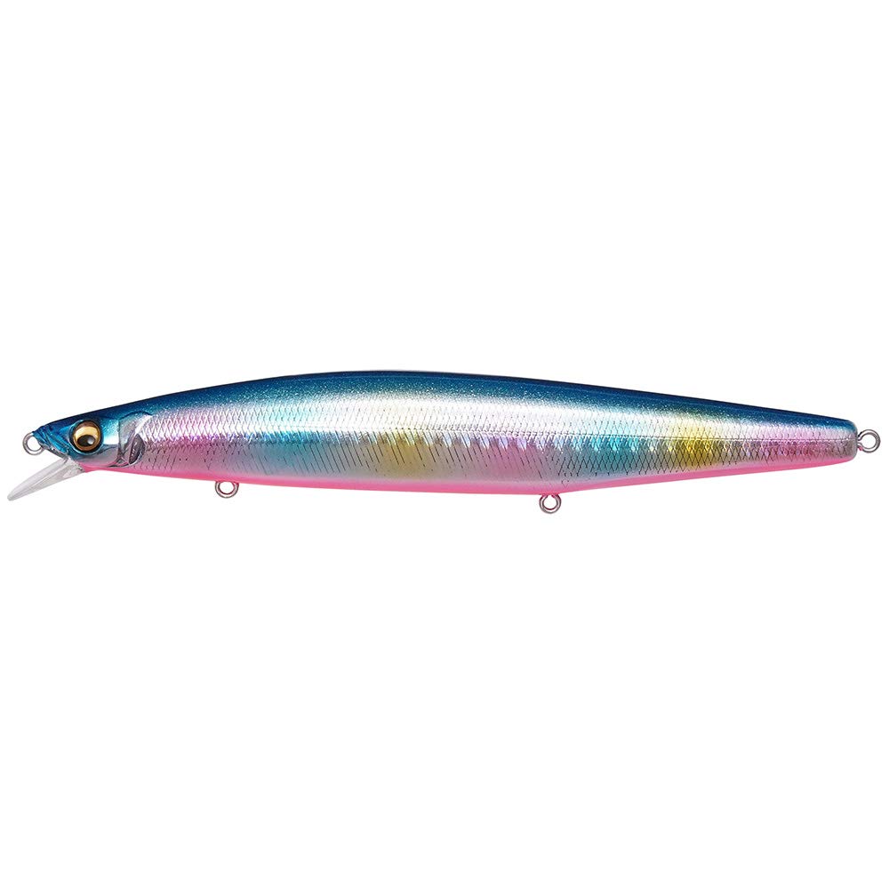 Megabass MARINE GANG Cookai 140F GLX Blue Pink Rainbow