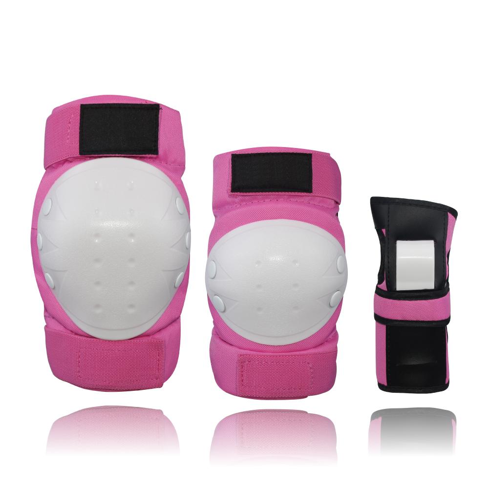 Customized Hard Shell Polyester & Cotton Knee & Elbow Pads Hand Guards Custom Logo EVA Plastic Outdoor Skating Protective Gear