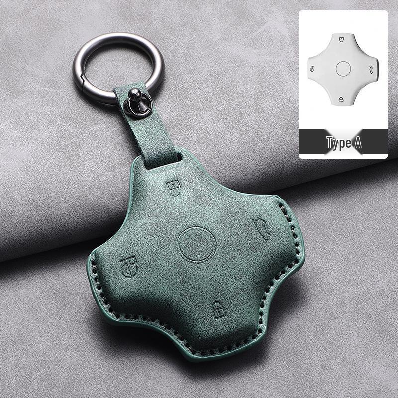 Dongfeng Yipai 007/008/Nano 06 Alcantara Suede 3D Key Case Cover