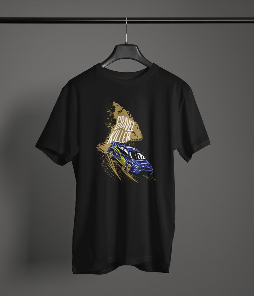 

Impreza STI Off‑Road Fan Art T‑Shirt 100% Cotton JDM Rally Drift Graphic Tee M
