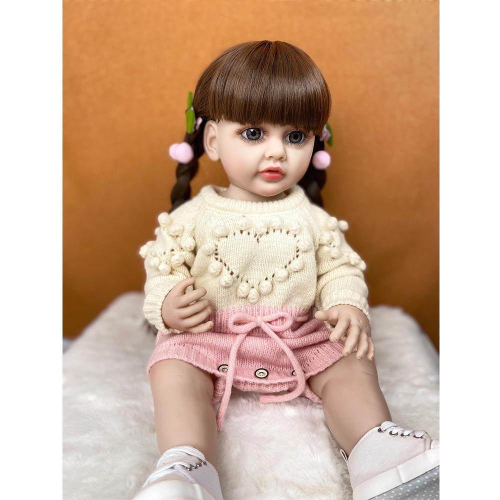 55 см мягкие силиконовые куклы для тела — фото 6