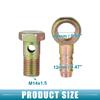 A ABSOPRO Banjo Bolt Banjo Hose Barb Bolt Fitting Brake Line Fitting Adapter Fitting