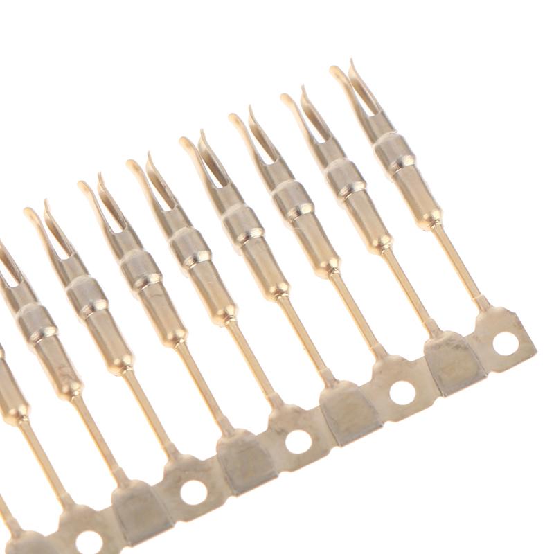 50Pcs Nixie/Vfd Tube Socket Pins 1Mm Gold Plated In-12 In-18 For Qs30-1 Qs27-1 Ys27-3 Zm1040 Z510M